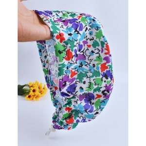 Euro Scrub Cap for Women, Surgical cap Satin Lined Option, Euro Scrub Cap for Women, Surgical cap, Satin lined scrub cap.