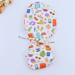 Summer vacation Ponytail scrub cap, Surgical cap women. Surgical cap with ponytail, Scrub caps for women, Dentist surgery cap, Satin Lined.