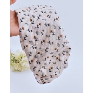 Floral Euro Scrub Cap for Women, Flower Euro Scrub Cap, Surgical cap Satin Lined Option,scrub caps for women euro style,silk lined scrub cap