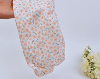 Gorro quirúrgico floral europeo: gorro quirúrgico de algodón con forro de satén