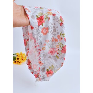 Euro Scrub Cap for Women, Surgical cap Satin Lined Option, Euro Scrub Cap for Women, Surgical cap, Satin lined scrub cap.