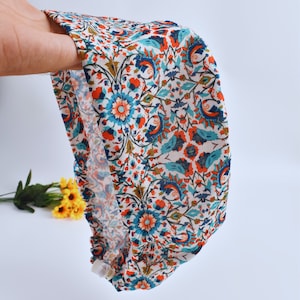 Euro Scrub Cap for Women, Surgical cap Satin Lined Option, Euro Scrub Cap for Women, Surgical cap, Satin lined scrub cap.