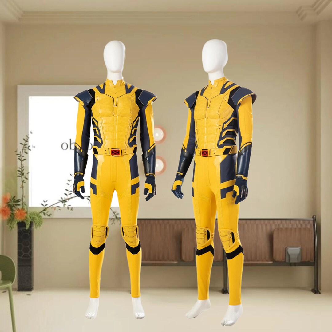 Deadpool 3 Wolverine Cosplay Costume for Men Halloween Cosplay Etsy