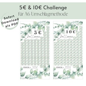 30 Feuilles Autocollants Euro Challenge Pour Tirelires DIY | Économies Ludiques Et Suivies