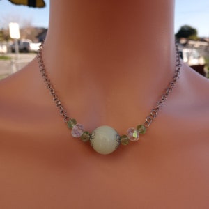 Luminous Y2K Glow In The Dark Cosplay Necklace, Handmade Costume Jewelry Gift for Her Birthday, Christmas