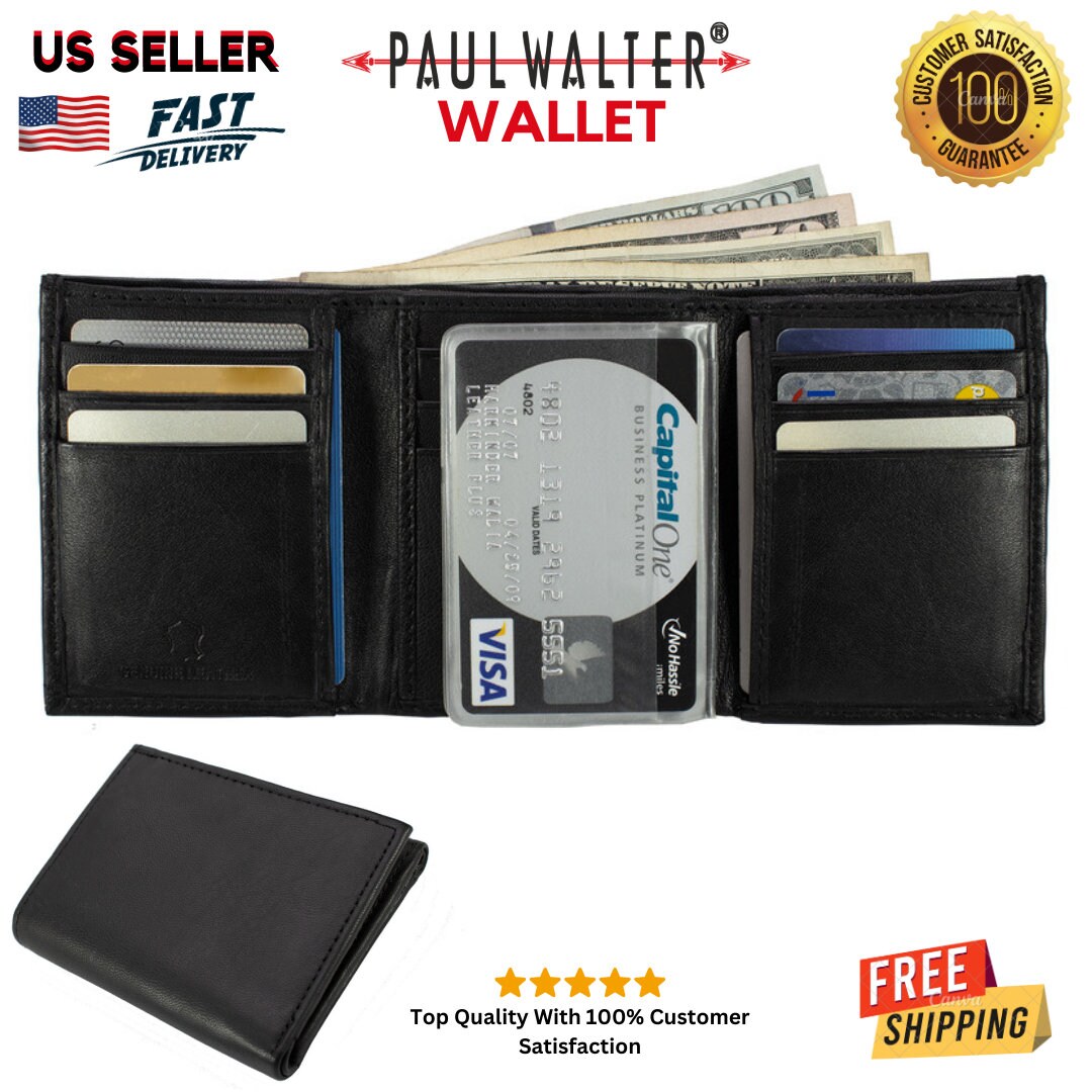 Men's Leather Short Wallet Money Clip Multi-card Card Holder Horizontal  Wallet With Zipper Coin Pocket Gift For Men - Temu United Kingdom