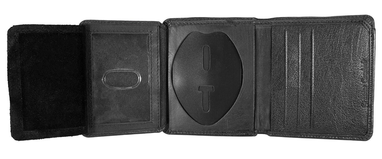 Law Enforcement Officer Universal ID Police Bifold Badge Wallet Card