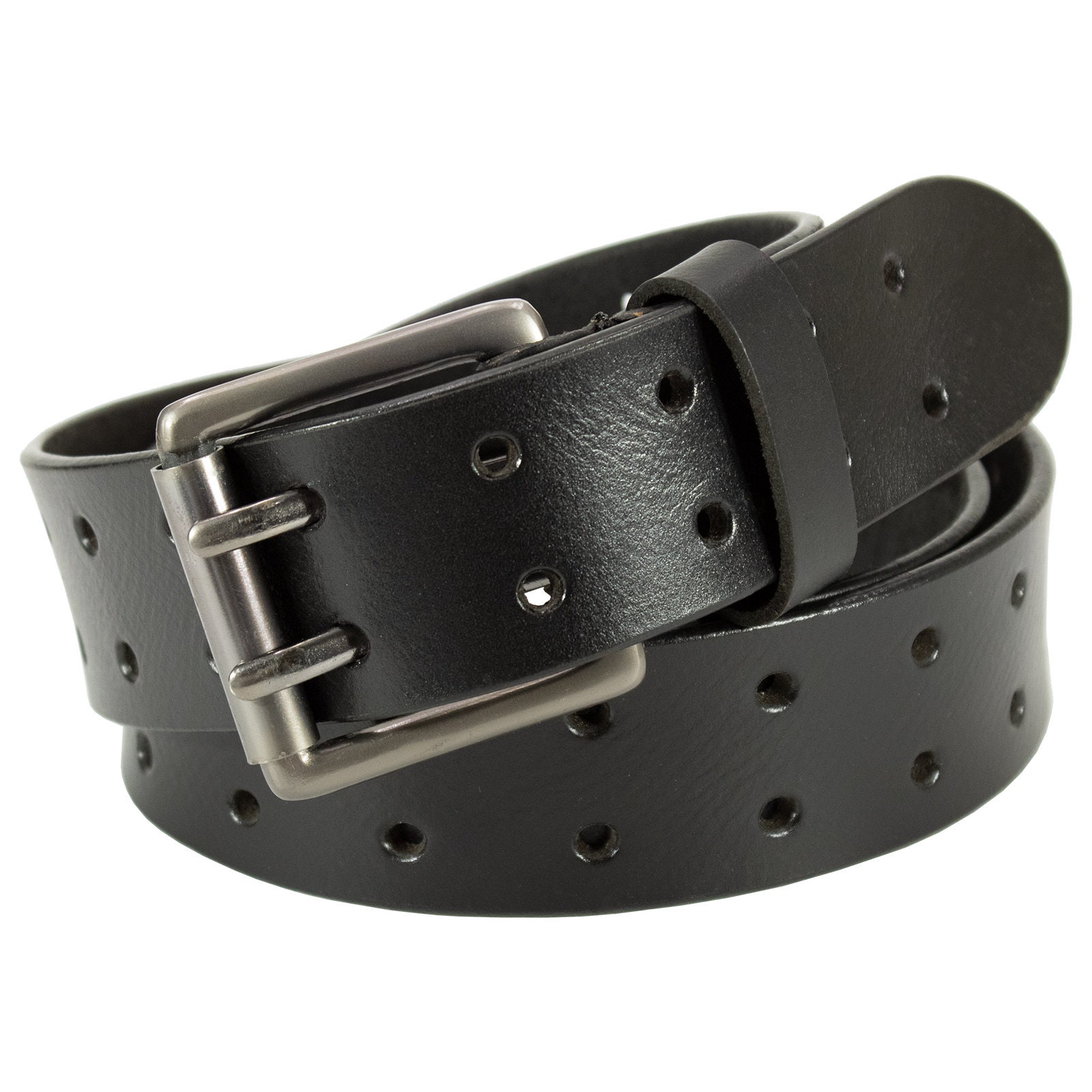 Belt Casual monograma Doble Faz Negro Profundo Cinturón Hombre Size L