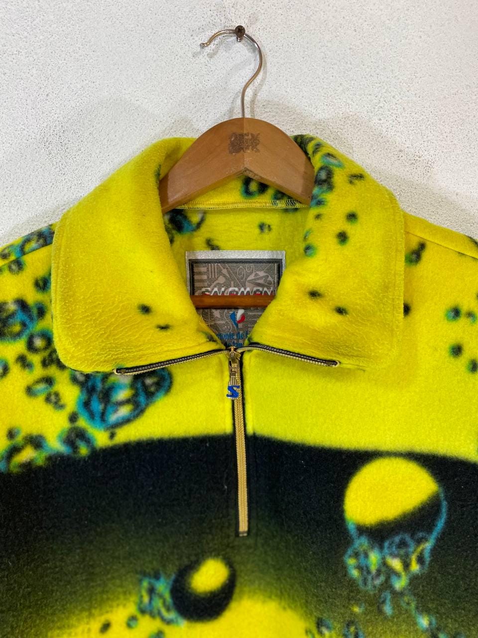 Vintage Salomon Fleece Pullover | Gorpcore Techwear Midlayer