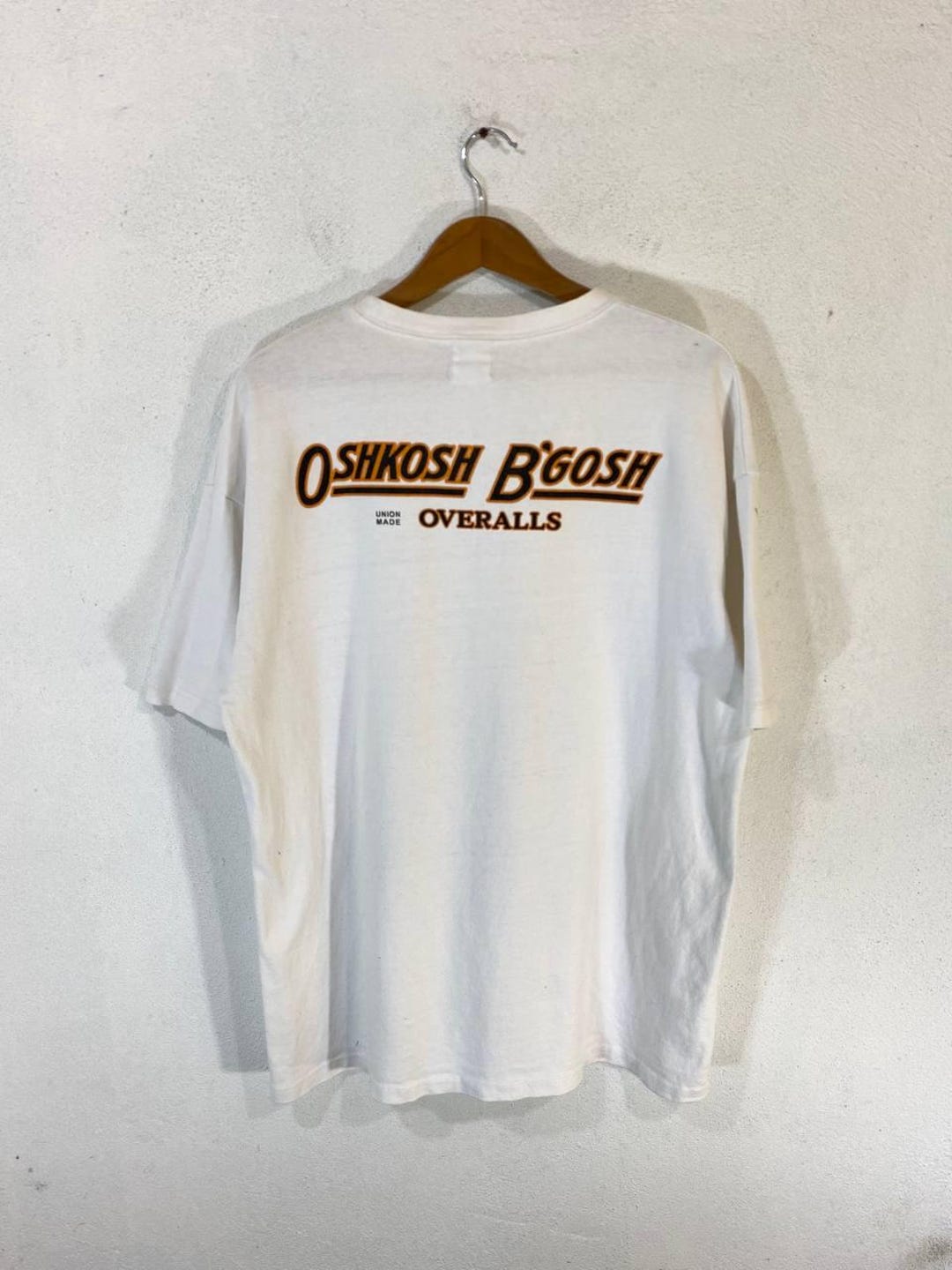Vintage Oshkosh B'gosh T-shirt – 90s Union Made Overalls Logo Tee