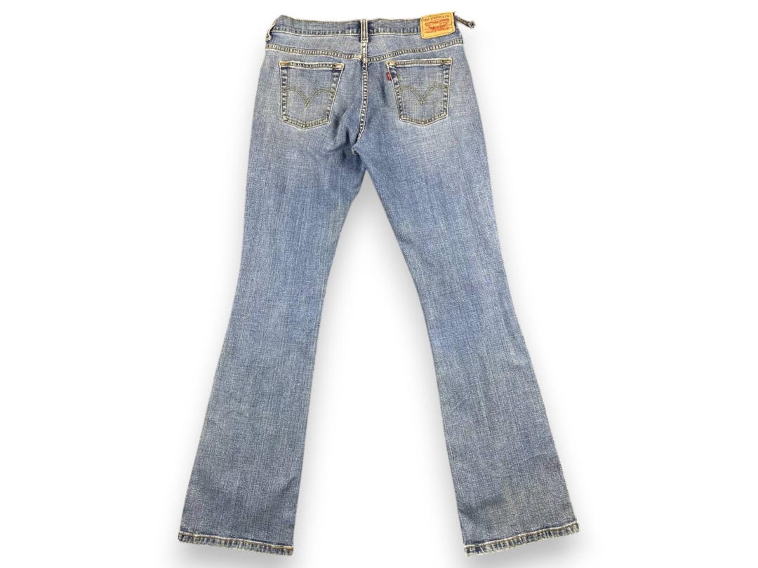 LEVI’S / 90's 515 crush denim pants 90s Vintage Levi's 515 Bootcut Jeans W30 Dark Wash Mid-rise Denim