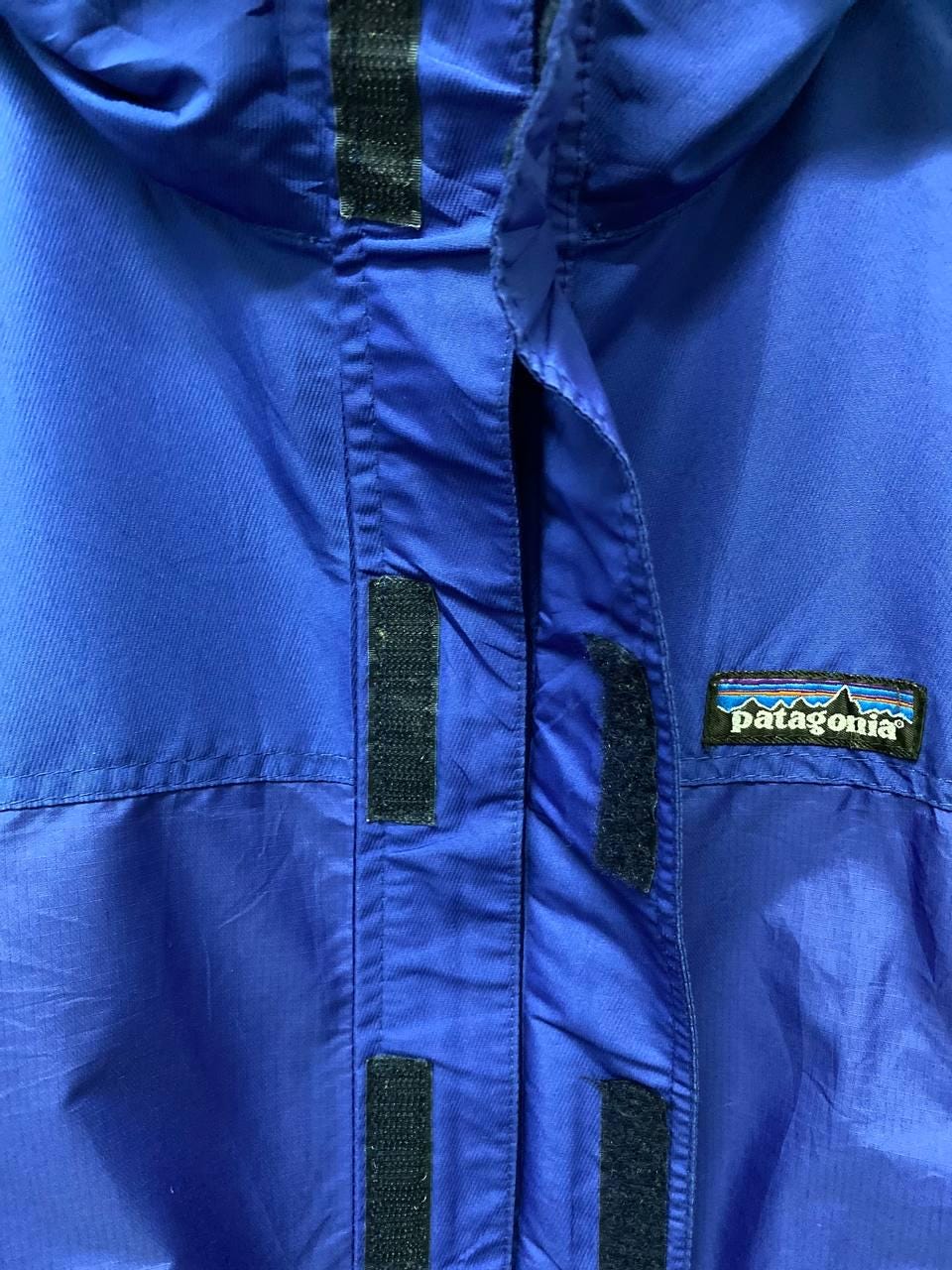 Vintage Patagonia Blue Shell Jacket XS | 90s Gorpcore Windbreaker