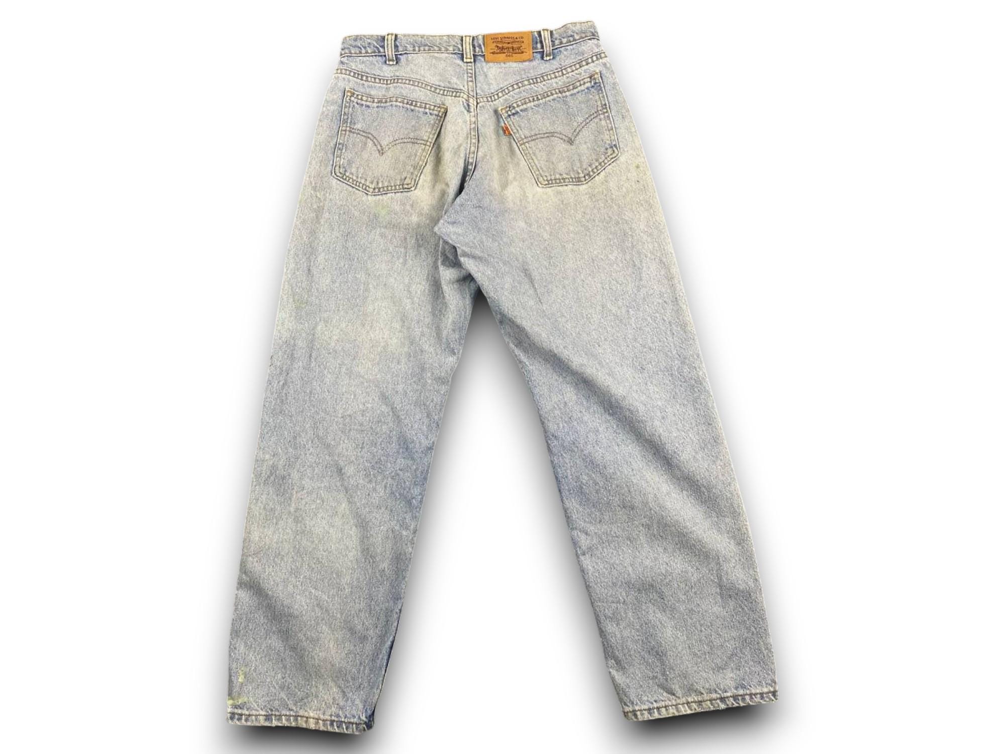 燃*ミ様 最最終値下げ Levi's Vintage Clothing トリプル Vintage Levi's 665 Jeans Orange Tab | 90s Straight Leg Denim - Etsy