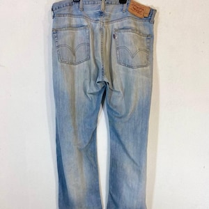 Levi&#39;s 501 Distressed Jeans | W38 L30 | Ripped Denim | Vintage Grunge | Made in Mexico