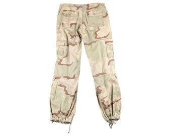 Rothco Woodland Camo Cargo Pants | Vintage 90s BDU Military Trousers | Oversized Baggy Fit Y2K Streetwear