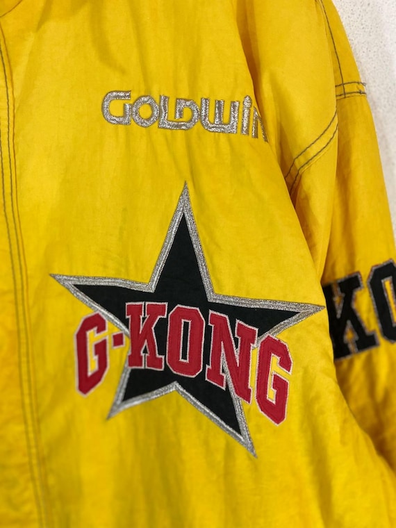 Rare Vintage 90s Goldwin G-KONG Anorak Jacket | Oversized Color