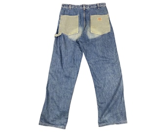 Takeo Kikuchi Jeans Made in Japan Workwear Hickory Denim Size 32