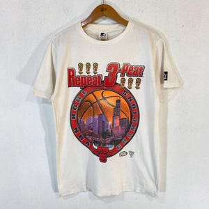 ヴィンテージ 1998 NBAファイナル シカゴ・ブルズ 3連覇 Tシャツ | マイケル・ジョーダン時代 スターターTシャツ