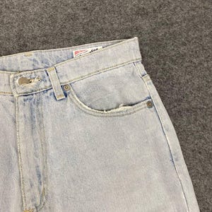 Vintage WRANGLER Distressed Jeans | 90s Thrashed Cowboycore Denim | Rugged Sun Faded Workwear | Grunge Western image 8