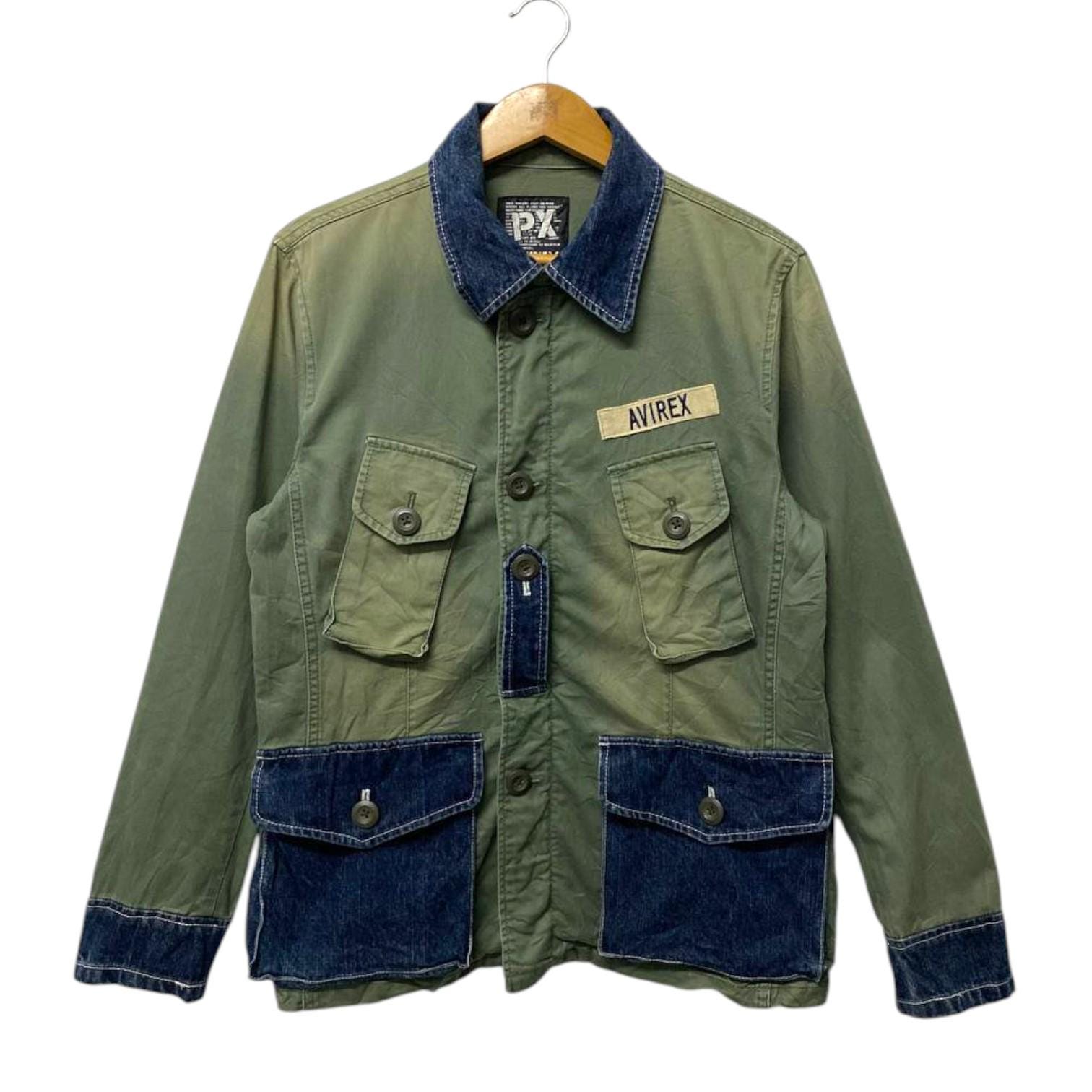 Avirex Denim Jacket - Etsy Canada
