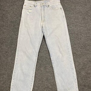 Vintage WRANGLER Distressed Jeans | 90s Thrashed Cowboycore Denim | Rugged Sun Faded Workwear | Grunge Western image 6