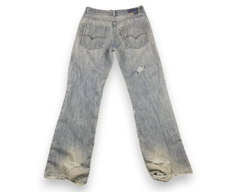 パンツ Levi's 527 LOW BOOT CUT W34 flare grunge Vintage Levi's 527 Slim Bootcut Jeans | Y2K Low Rise Flare Denim