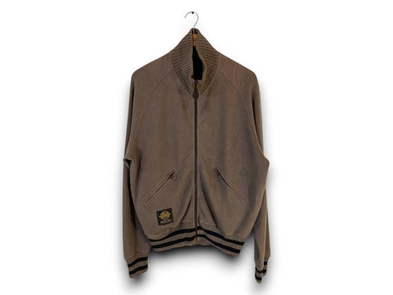 Replay, Vintage REPLAY Chunky Knit Zip-Up Sweater Jacket