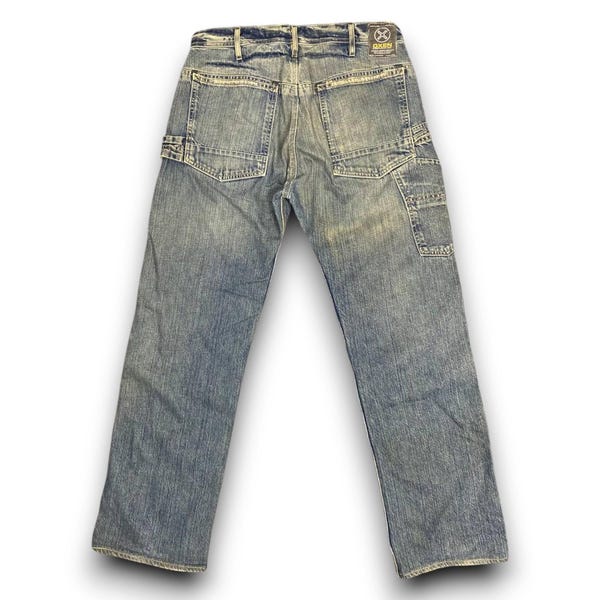 Vintage OXEN Double Knee Jeans | 35x31 Heavyweight Denim Work Pants