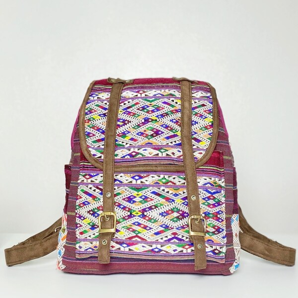 Embroidered Backpack Etsy