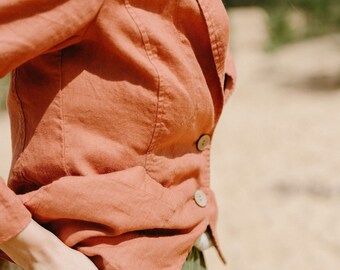ジャケット・アウター 90s LANCEL linen tailored jacket mode Vintage J.Crew '90s Linen Blazer For Women | J.Crew