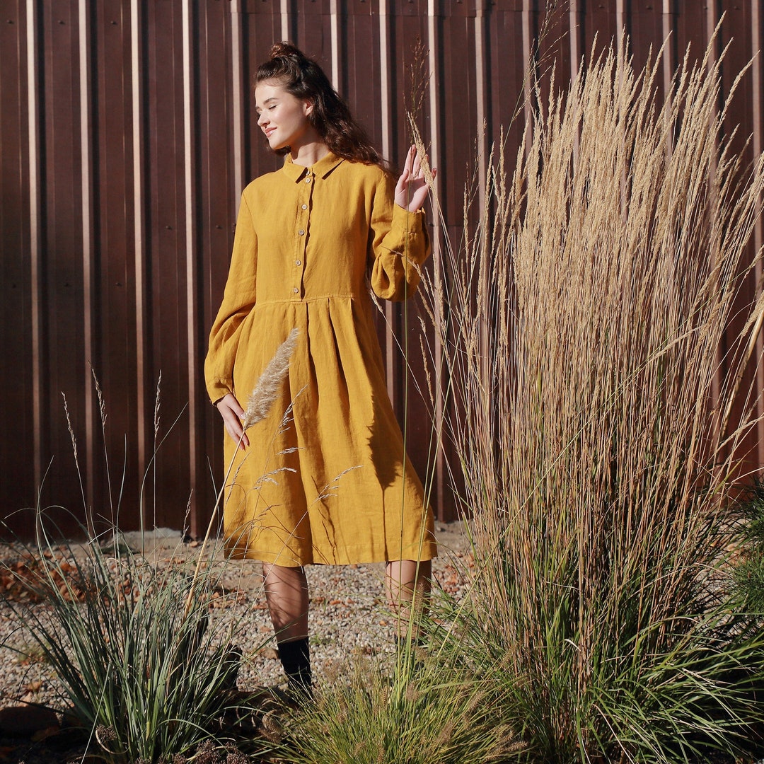 Aliya button top front dress