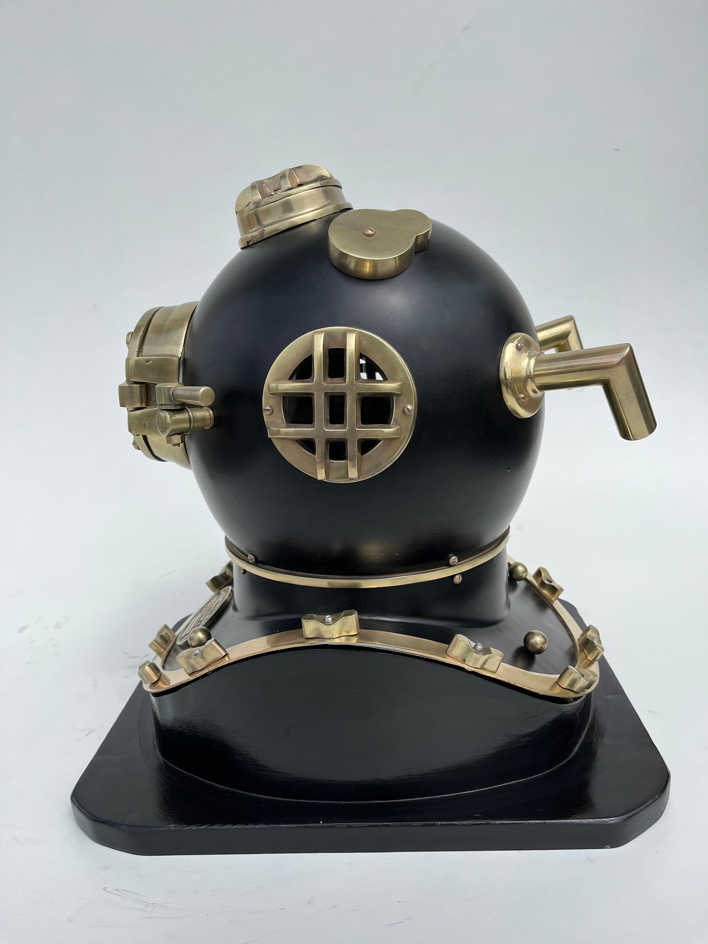 Casque De Plongée US Marine Mark V – Reproduction Ancienne – Décoration Vintage