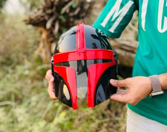 Bike Helmet Mandalorian Motorcycle Jacket Ruroc Eox The