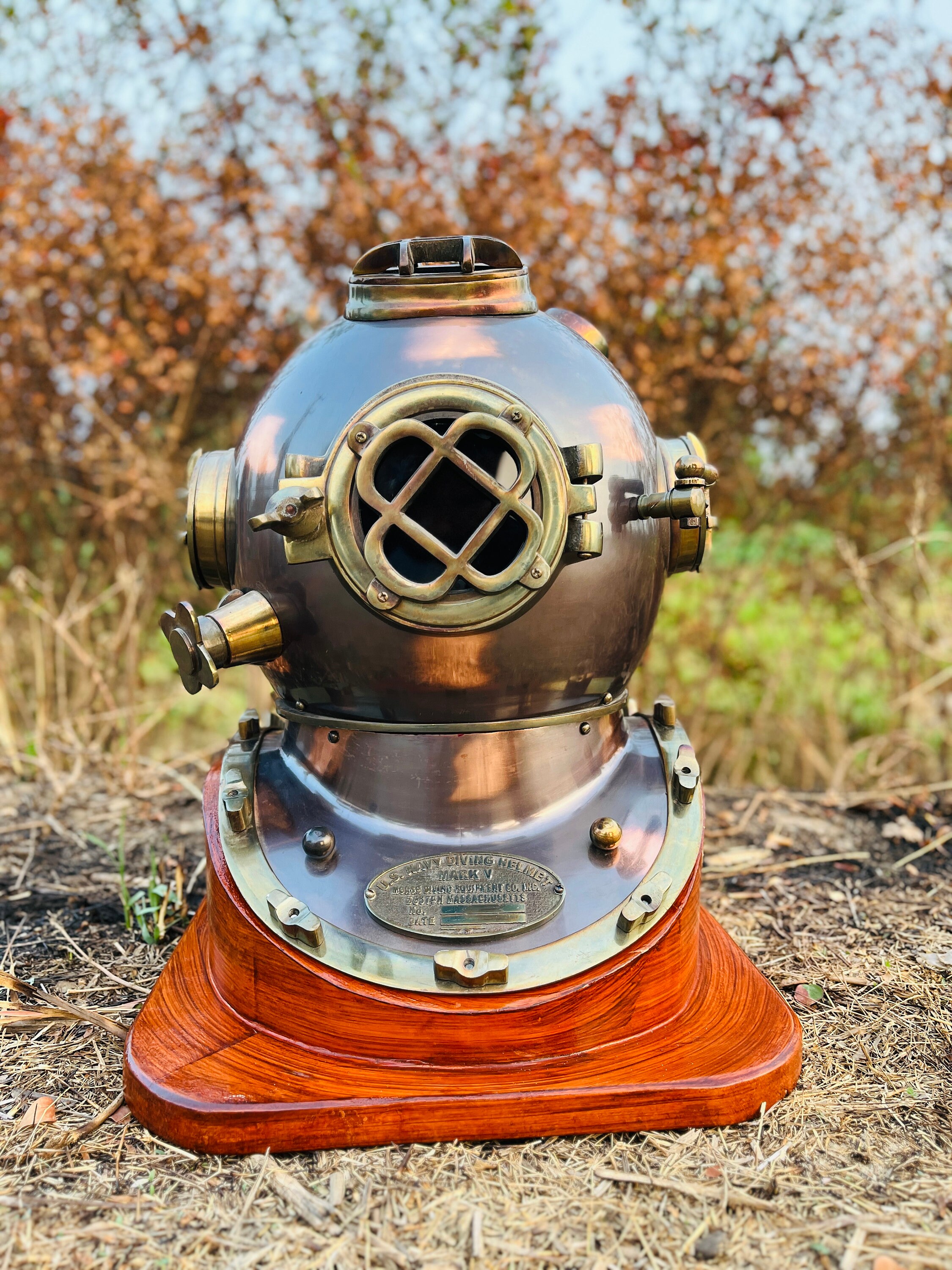 Mark V Diving Helmet, 18