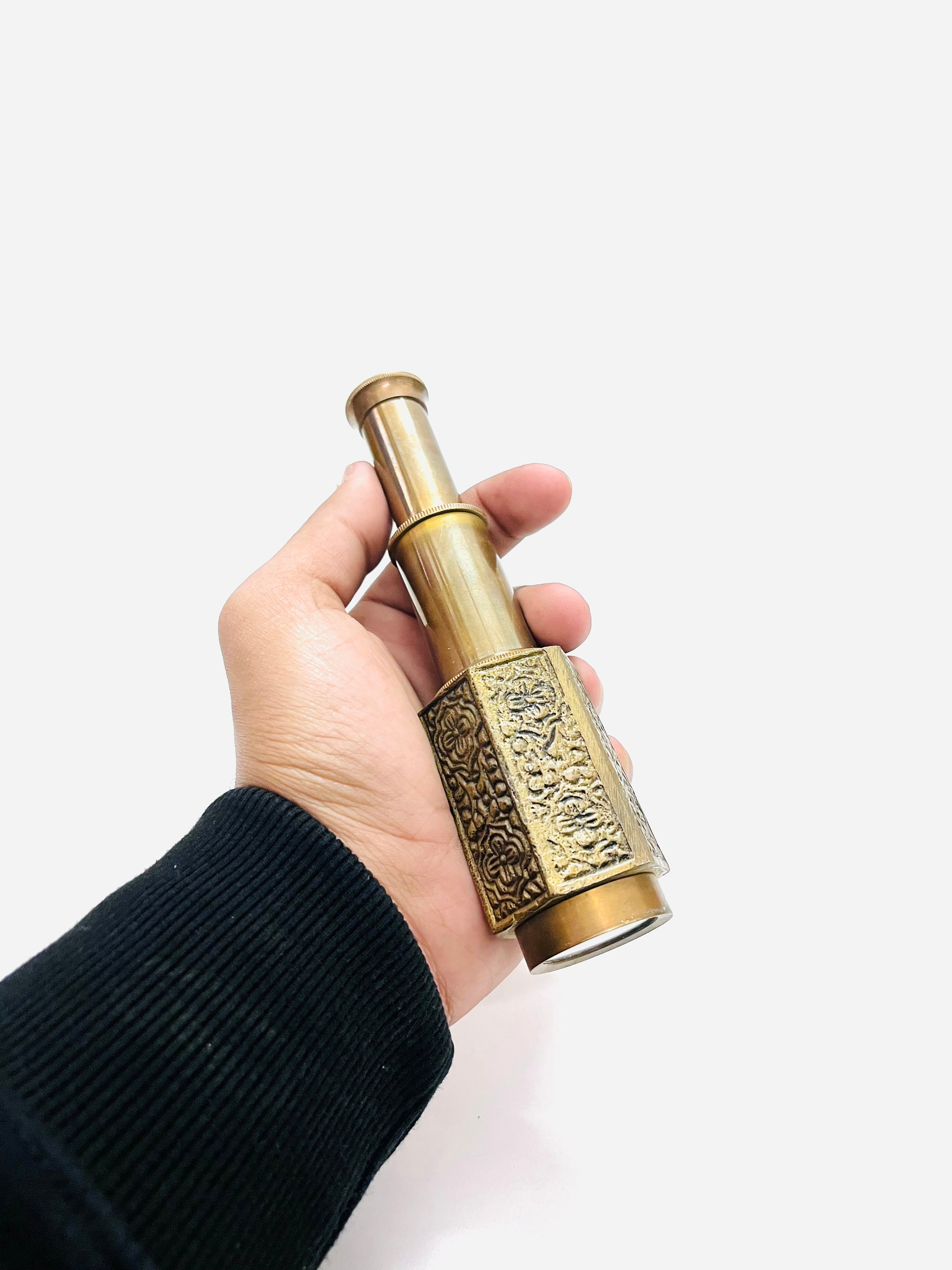 Boccale Da Birra Artigianale In Legno Di Mango Con Rivestimento In Pelle, Design Vintage "Dollond London 1920", Capacità 500 Ml, Altezza 16,5 Cm, Fatto A Mano, Regalo Originale Per Uomo - 4
