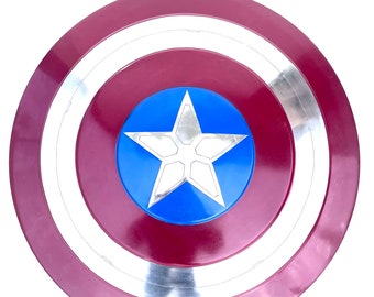 Captain America Shield – 22" Metal Prop Replica, Cosplay