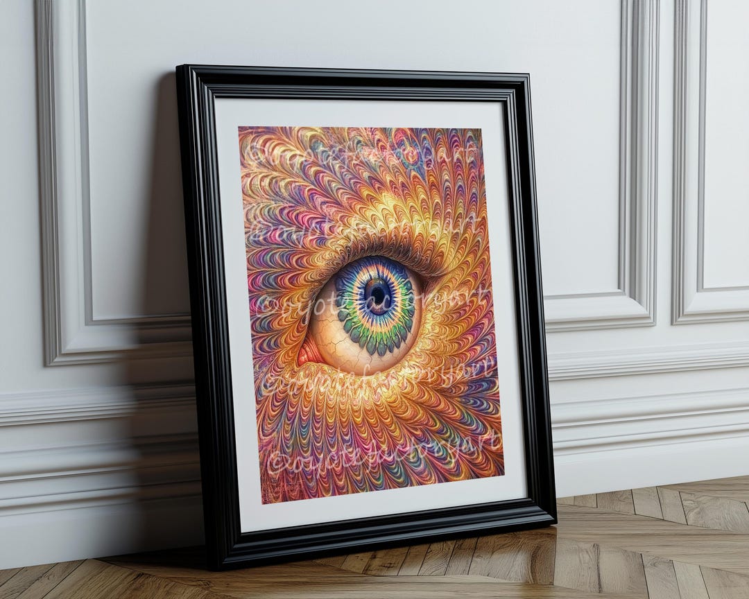 Psychedelic Trippy Eye Women's Boots