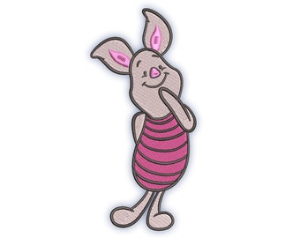 Piglet Winnie the Pooh Friends set of 4 sizes/ Embroidery Digital File / Machine Embroidery Digitizing / Embroidery Design