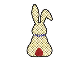 Easter Bunny with Motif set of 5 sizes / Embroidery Digital File / Machine Embroidery Digitizing / Embroidery Design