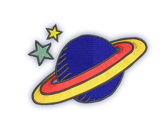 Planet Saturn set of 6 sizes / Embroidery Digital File / Machine Embroidery Digitizing / Embroidery Design