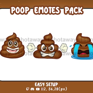 Kak Emoji, Twitch Kak Emotes, Kak Stream Emote, Kak Emote voor Twitch, Discord, Youtube