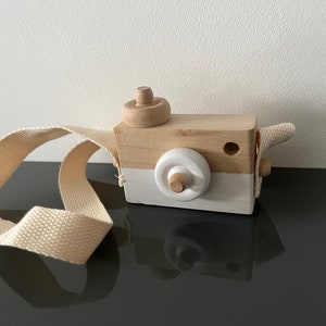 Wooden camera children's toy