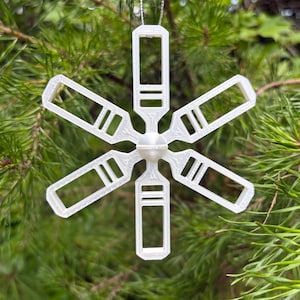 Cricket ball Snowflake Ornament, Cricket Ornaments, Gift for Cricket Fans, Cricket Christmas Gifts