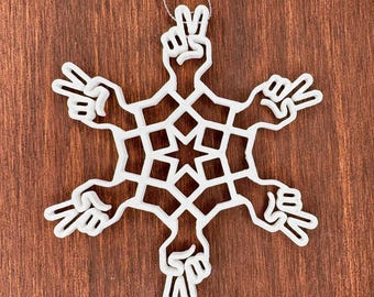 Adorno con el símbolo de la paz, adorno navideño con el símbolo de la paz, decoración hippie para fiestas, regalo para amantes de la paz, adorno único.