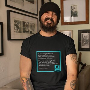 Gospel of Thomas | Jesus Knowledge | Graphic | Unisex Jersey Short Sleeve Tee