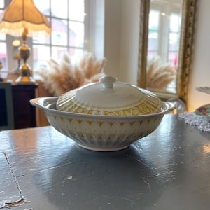 Johnson Brothers “Retro” Covered Vegetable Dish