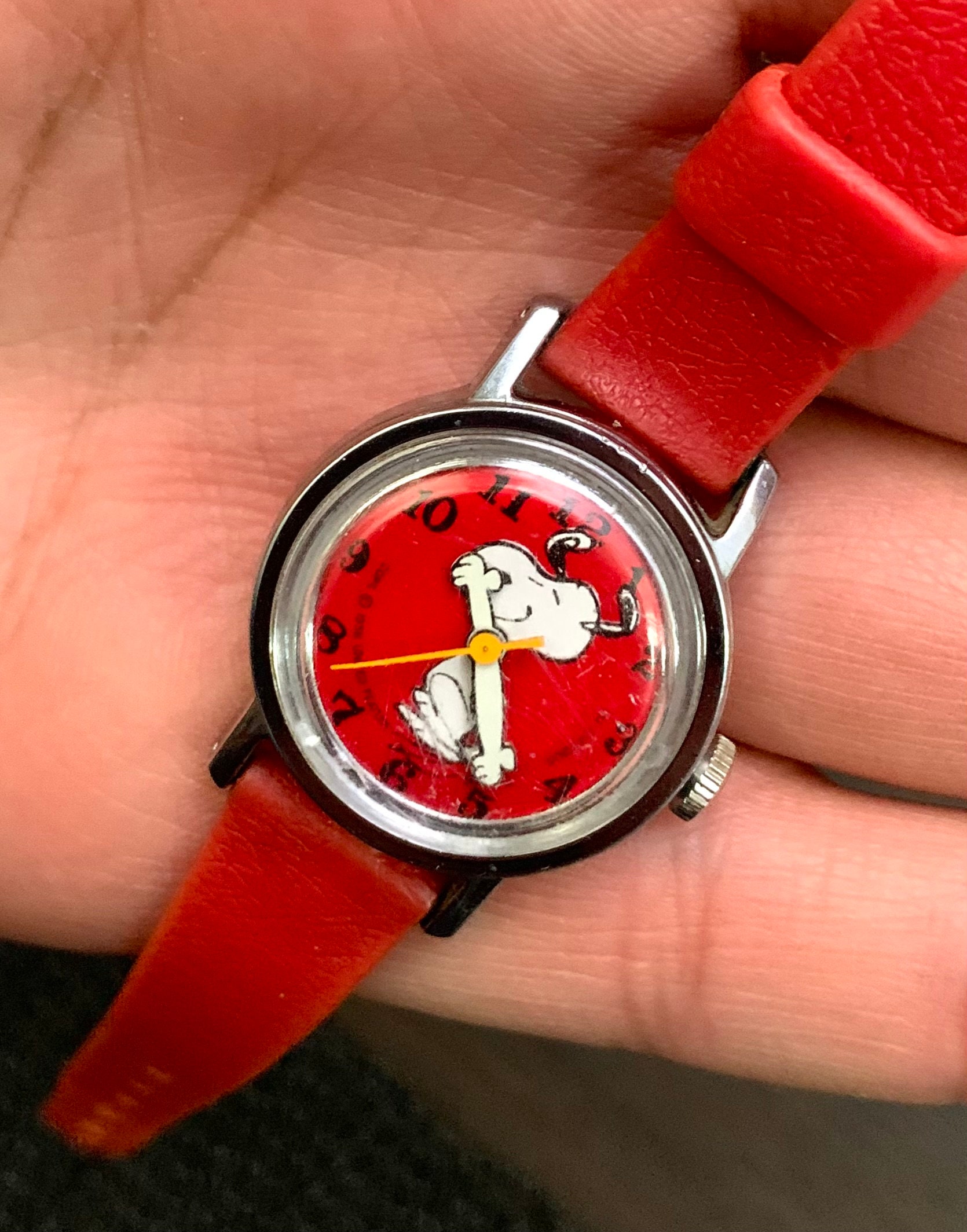 Reloj Corte Laser 1114 Snoopy Regalos Navidad