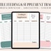 View of Reptile Feeding Tracker, Printable Reptile Food Log, Digital Feeding ...