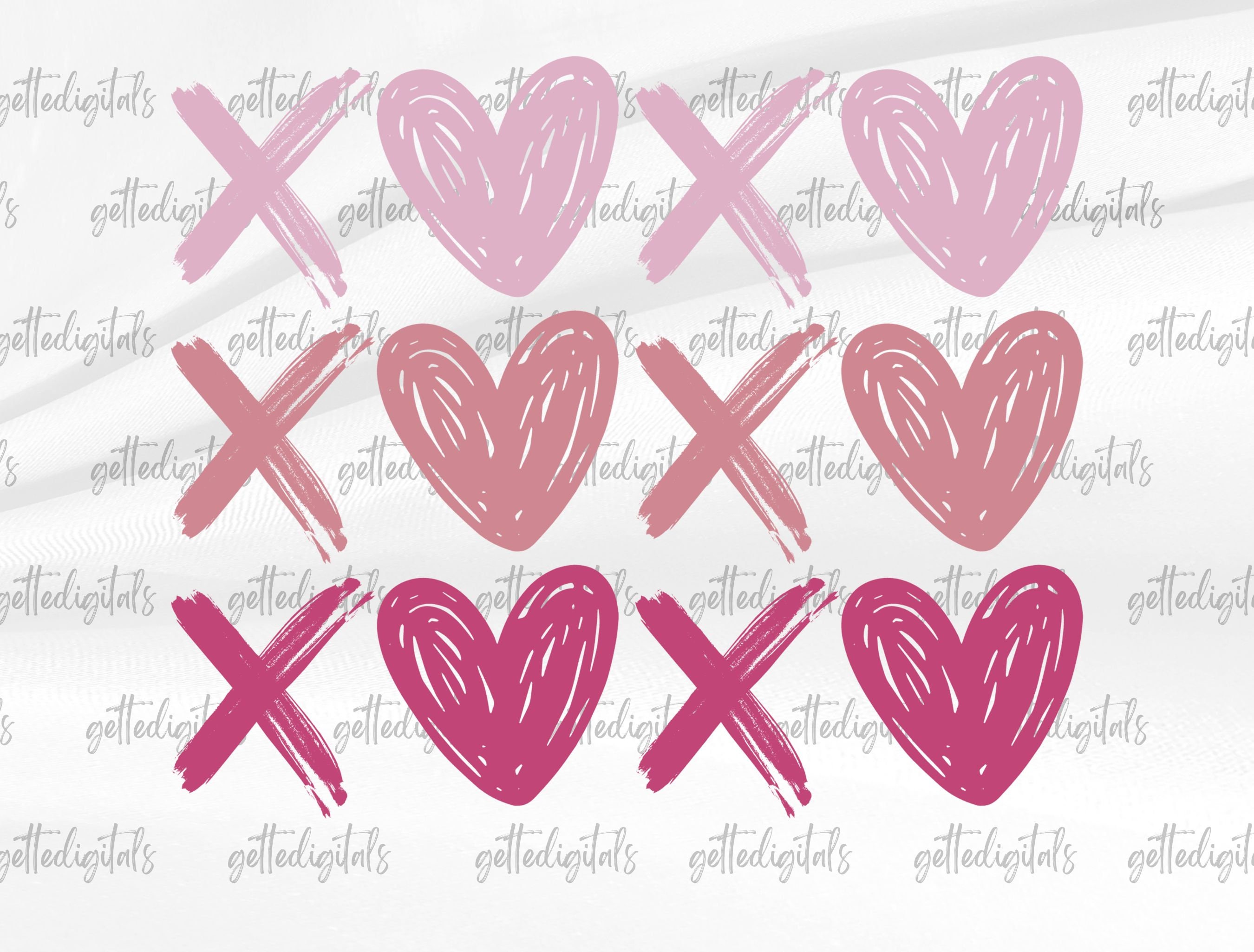 Xoxo PNG, Xoxo Valentine Png, Hearts Png, Xoxo Hugs and Kisses Png ...