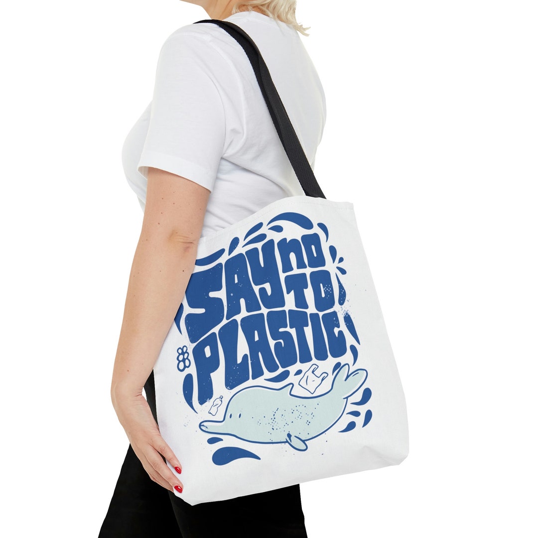 Earth Day Say No to Plastic Blue Whale Protect the Oceans - Etsy